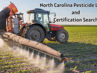 Tractor spraying a field