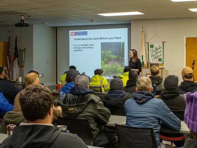 Amy Mead teaching during ProDay Eco 2026