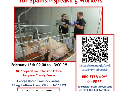 Supr Training flier for Spanish-Speaking workers