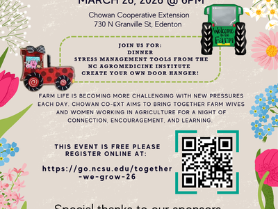 flyer with event details