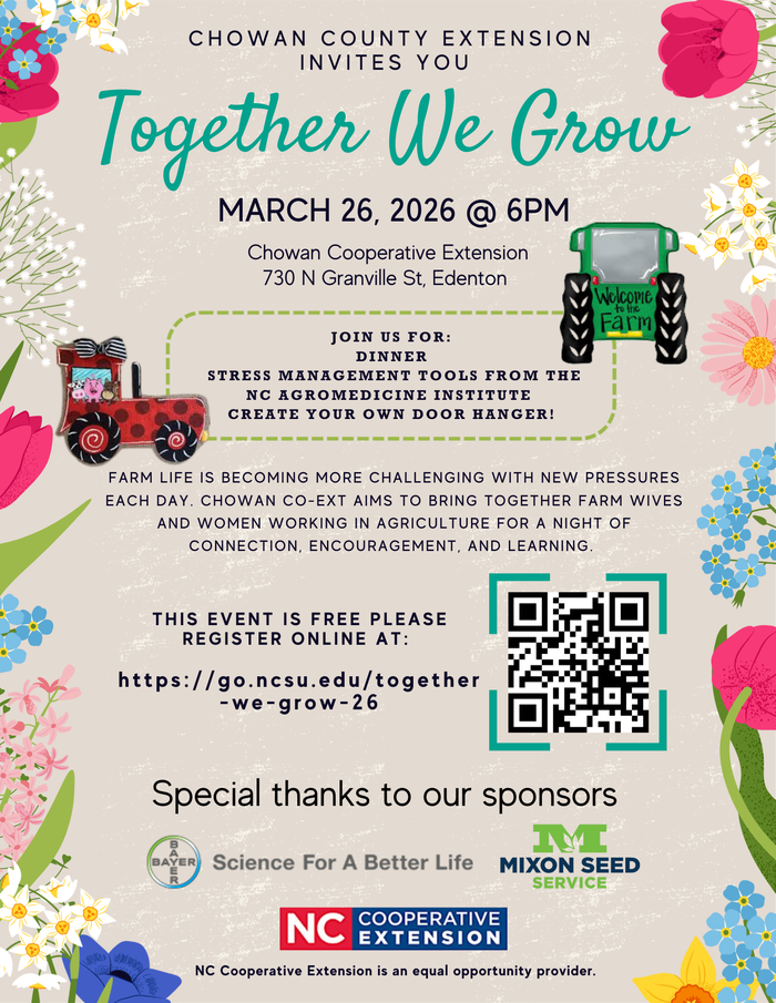 flyer with event details