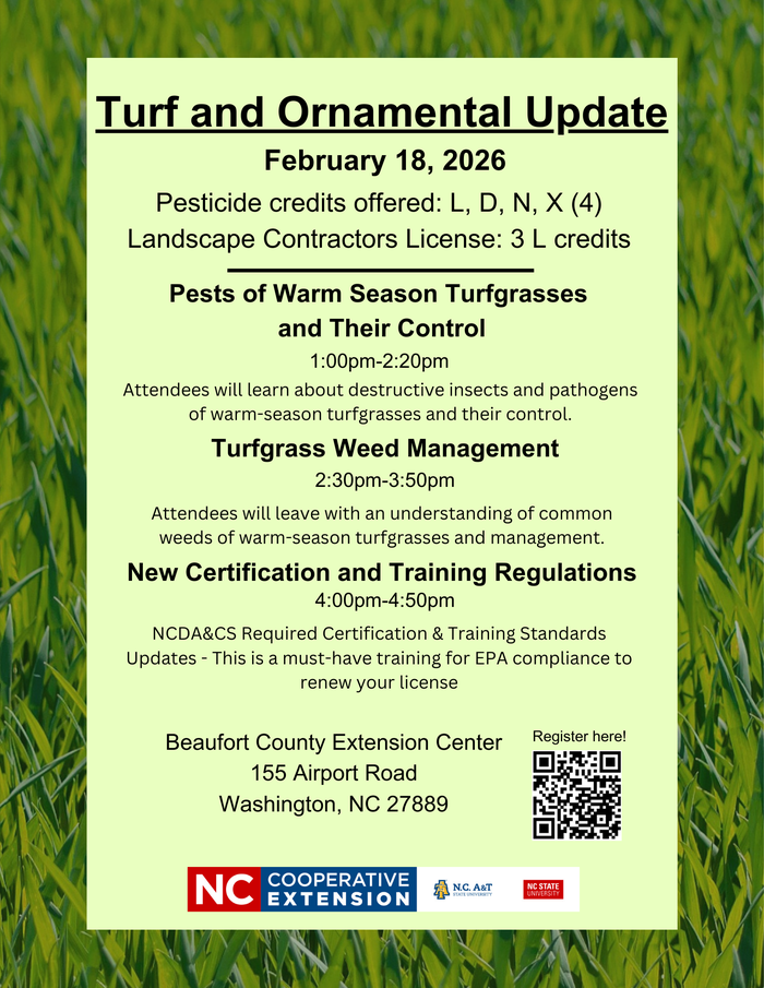 Turf and ornamental update 2026