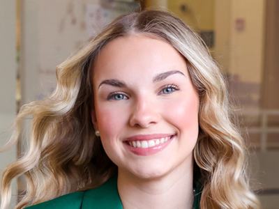 Aubrey Mekus, the 2025-2026 State 4-H Council President.