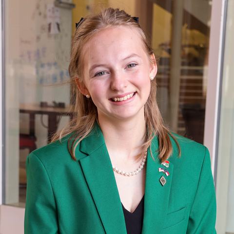 Kiya Kernodle, the 2025-2026 State 4-H Council Reporter.