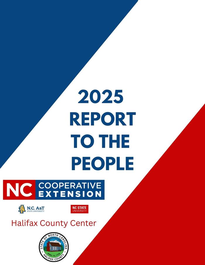 2025 Report to the People; NC Cooperative Extension, Halifax County Center