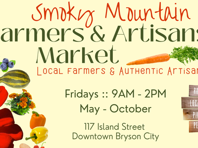 Smoky Mountain Farmer's & Artisans Market Flyer