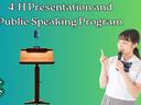 Girl giving a presentation