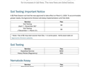 A document from the N.C. Department of Agriculture titled "Agronomic Services N.C. Grower Fees" with an effective date of March 2, 2026. It announces approved fee increases and lists them in three sections. Soil Testing: Important Notice States that a $5 