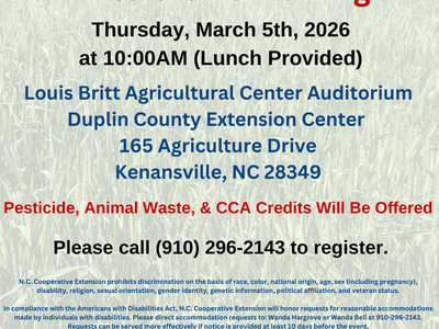 Area Grains Training