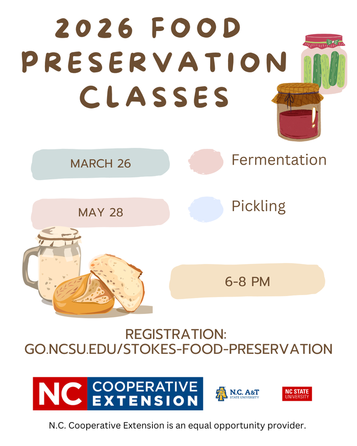 food preservation class flyer