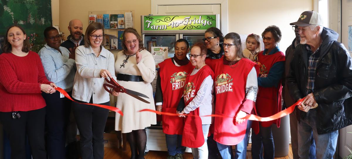 Farm to Fridge Ribbon Cutting