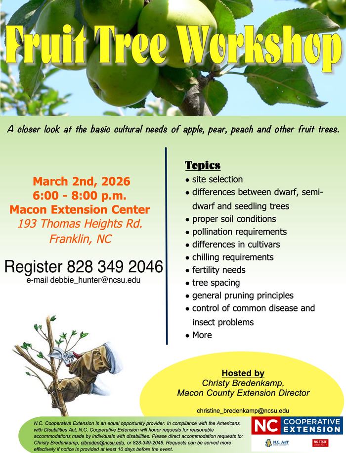 Fruit Trees Flyer