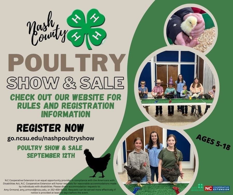 Poultry Show and Sale Flyer
