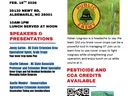 Cover Crop Meeting Flyer for February 16, 2026 in Albemarle, NC