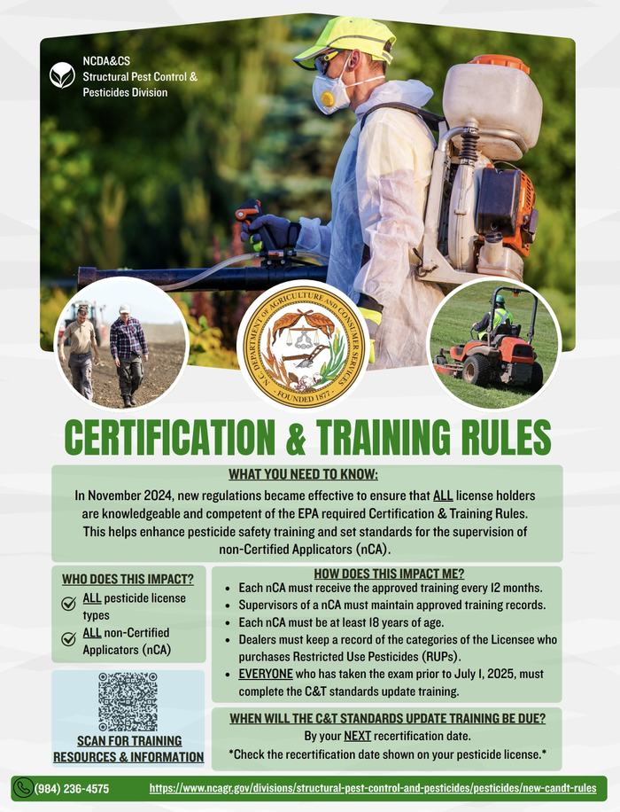 new non certified applicators training