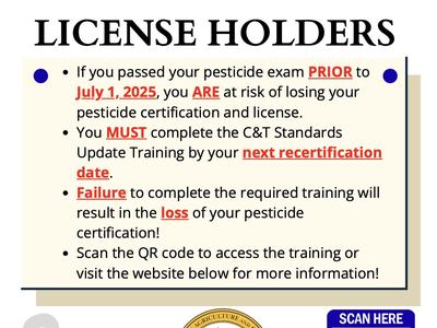 new pesticide video requirement