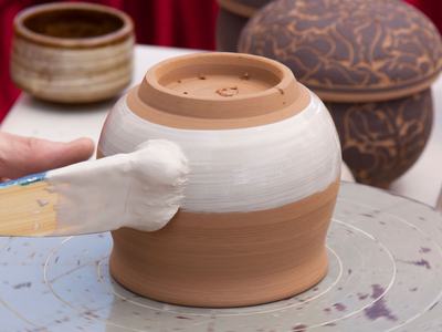 Raku pottery