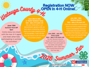 beach scene with summer camp descriptions