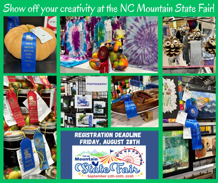 2026 NC Mountain State Fair Competitions for Youth