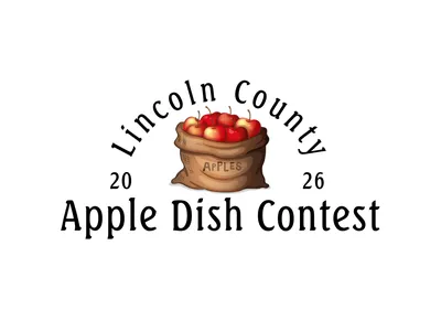 2026 Apple Dish Banner for decoration