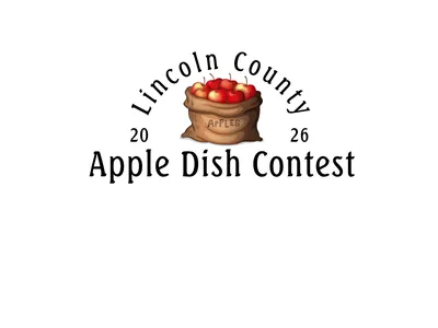 2026 Apple Dish Banner for decoration