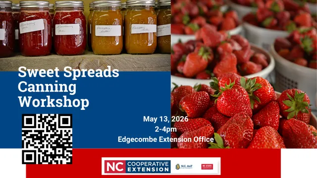 Picture of sweet spreads canning workshop announcement