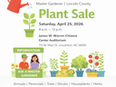 2026 EMG Plant Sale Graphic with Date and Info