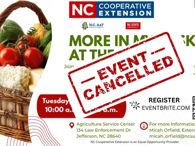 More in my basket flyer saying event has been canceled