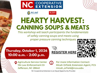 Hearty Harvest Event Flyer