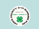 Advertising Hoke County 4-H Summer Fun registration is now open! June 9 - August 14
