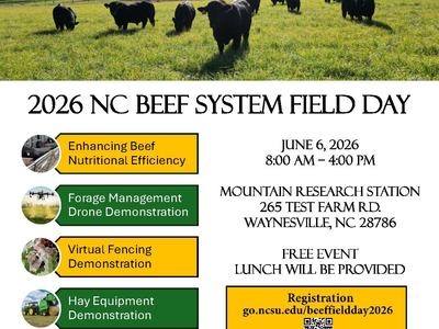 2026 Beef Field Day Flyer