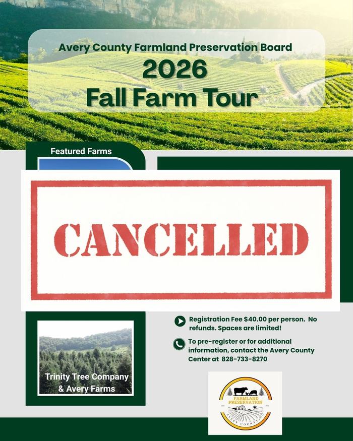 EVENT CANCELLED!