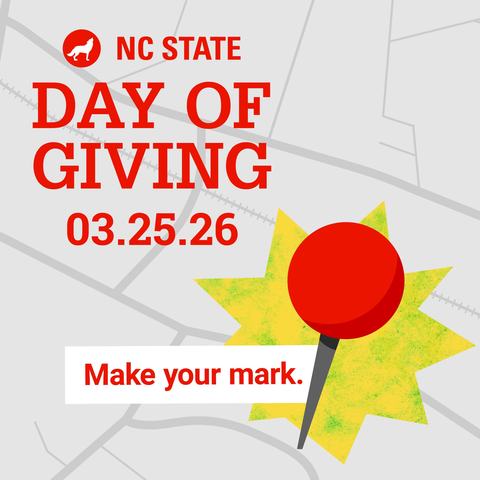 NC State Day of Giving 03.25.26: Make Your Mark