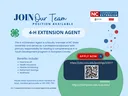 4-H Job Posting