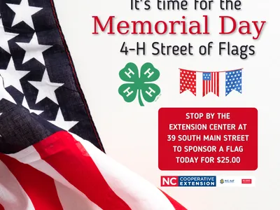 4-H Street of Flags Flyer