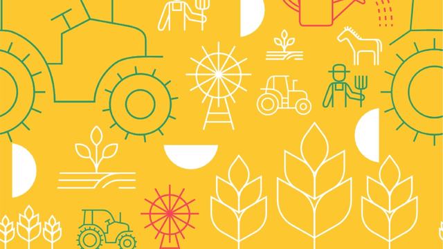 header image with icons of farms, tractors, growing plants