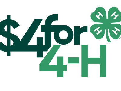 Logo for $4 for 4H