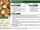 Recipe featuring an image of Golden, crispy smashed potatoes with crunchy edges and tender centers, seasoned with olive oil, salt, pepper, and herbs and served as a simple, flavorful side dish.