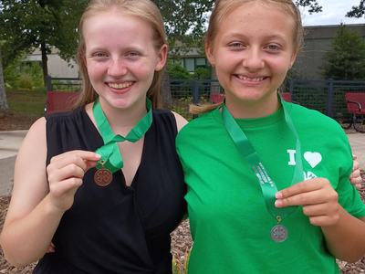 Kernodle sisters placing at state presentations