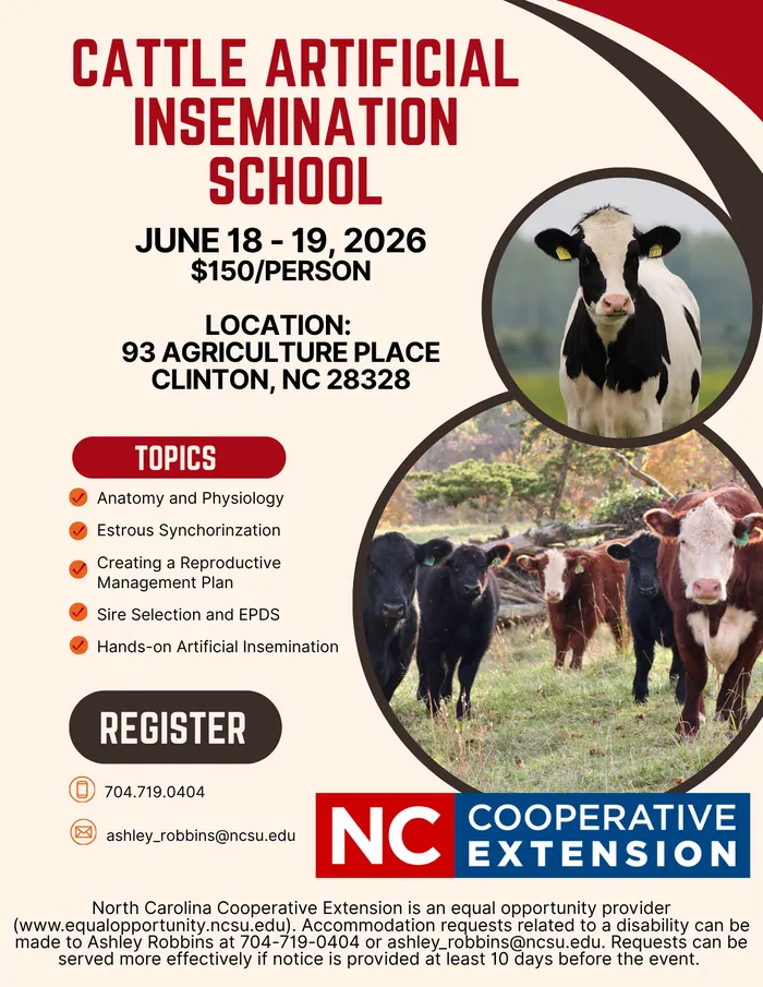 Reach to Ashley Robbins to Register for this course. ashley_robbins@ncsu.edu