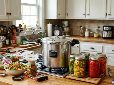 pressure canning vegetables