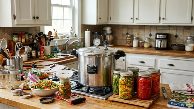 pressure canning vegetables