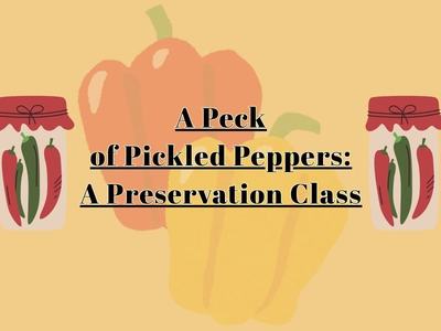 A Peck of Pickled Peppers Marinated and Roasted Red Peppers