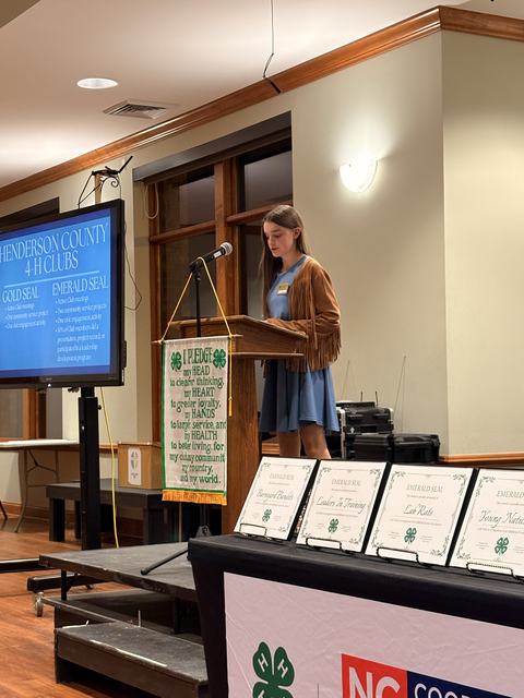 4-H Officer