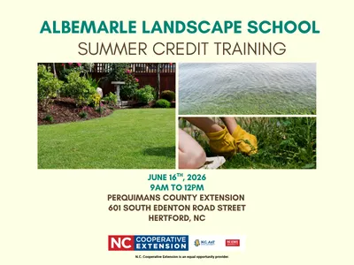 Albemarle Landscape School Summer Update Flyer