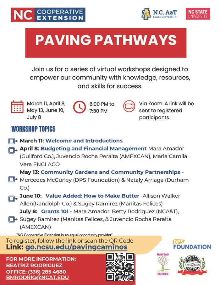 Paving Pathways Flyer