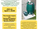 picture of flyer text in post