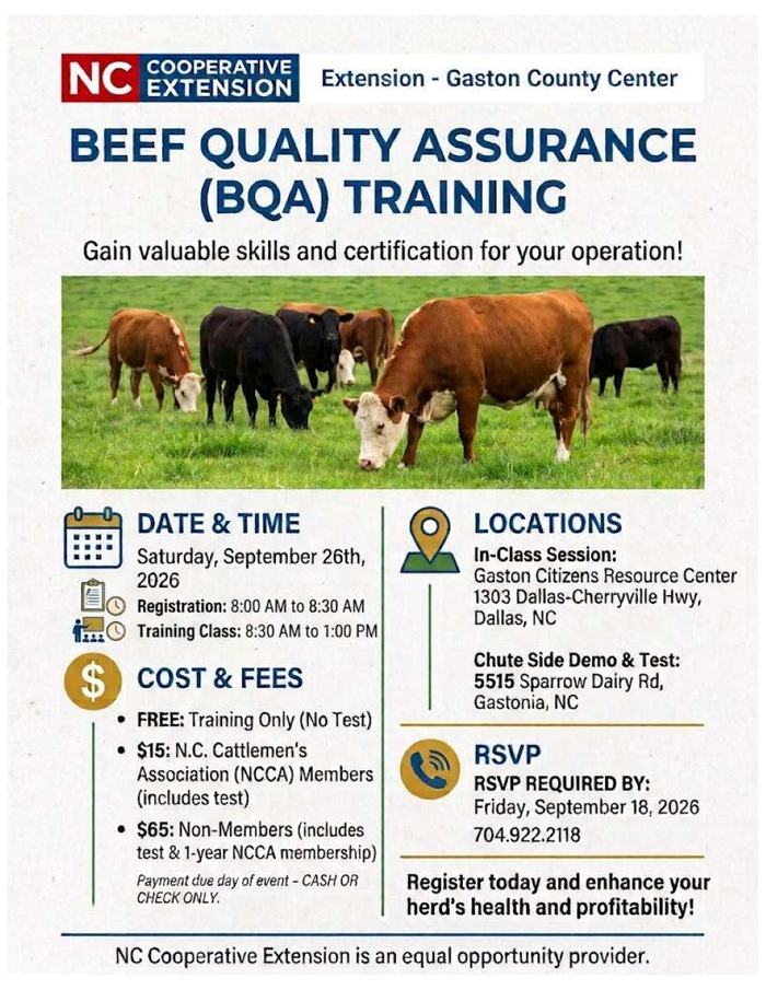 BQA Training Agenda