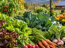 image of fall garden vegetables
