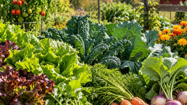 image of fall garden vegetables